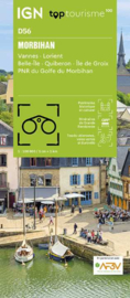 Wegenkaart - Fietskaart Morbihan | IGN D56 | ISBN 9782758553250
