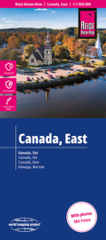 Wegenkaart Canada oost | Reise Know How | 1:1:1.900.000 | ISBN 9783831775248