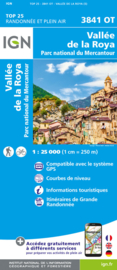 Wandelkaart Vallée de la Roya, Tende, Breil-sur-Roya | Alpes-Maritimes |  Parc de Mercantour | Zeealpen IGN 3841OT - IGN 3841 OT | ISBN 9782758554035