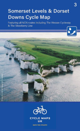 Fietskaart Somerset Levels en Dorset Downs | Cycle Maps UK - Cordee | 1:100.000 | ISBN 9781904207788