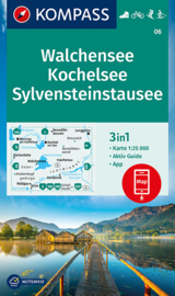 Wandelkaart Walchensee - Kochelsee | Kompass 06 | 1:25.000 | ISBN 9783991210313