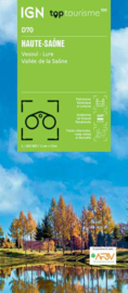 Wegenkaart - Fietskaart Haute-Saône - Vesoul Lure Vallée de la Saône | IGN D70 | ISBN 9782758555636