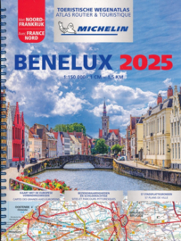 Wegenatlas Benelux 2025 | Michelin | 1:150.000 | ISBN 9782067265509