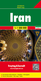 Wegenkaart Iran | Freytag & Berndt | 1:1,5 miljoen | ISBN 9783707909777