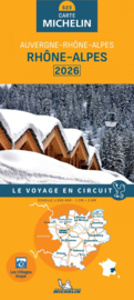Wegenkaart Rhone-Alpes / Auvergne 2026 | Michelin 17523 | 1:200.000 | ISBN 9782067269354