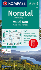 Wandelkaart Valle di Non/Nonstal | Kompass 95 | ISBN 9783991212263