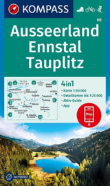 Wandelkaart Ausseerland, Ennstal | Kompass 68 | 1:50.000 | ISBN 9783990446614