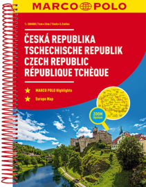Wegenatlas Tsjechië - Česká Republika | Marco Polo - Mair | 1:200.000 | ISBN 9783829736909