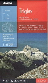 Wandelkaart Julische Alpen - Triglav | Sidarta | 1:25.000 | ISBN 3830008646330