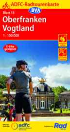 Fietskaart Oberfranken -Vogtland | ADFC nr. 18 | ISBN 9783969900635