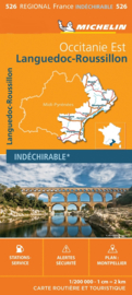 Wegenkaart Languedoc Roussillon 2024 | Michelin 17526 | ISBN 9782067262539