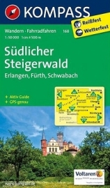 Wandelkaart Südlicher Steigerwald  | Kompass 168 | 1:50.000 | ISBN 9783850269988