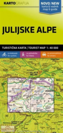 Wandelkaart Julische Alpen  -Slovenië | KartoGrafija | 1:40.000 | ISBN 3830048522496