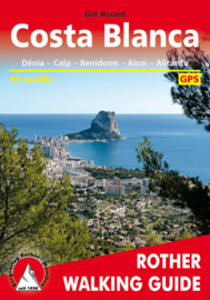 Wandelgids Costa Blanca  - Engelstalig | Rother Verlag | Denia – Calpe – Benidorm – Alcoy – Alicante – Torrevieja | ISBN 9783763343270