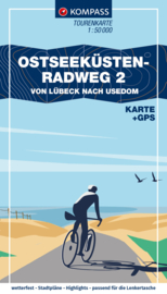 Fietskaart Ostseeküstenradweg 2 | Kompass 7031 | 1:50.000 | ISBN 9783991545668