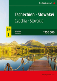 Wegenatlas Tsjechië en Slowakije | Freytag & Berndt | 1:150.000 | ISBN 9783707921823
