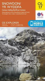 Wandelkaart Snowdon - Conwy Valley - Dyffryn Conwy | Ordnance Survey Explorer maps 17 | 1:25.000 | ISBN 9780319263532