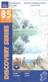 Wandelkaart Ordnance Survey / Discovery series | Cork / Kerry 85 | ISBN 9781908852533