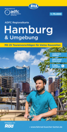 Fietskaart Hamburg en Omgeving | BVA - ADFC | ISBN 9783969901922