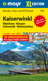 Wandelkaart  Kaiserwinkl XL | Walter Mayr 460 | 1:25.000 | ISBN 9783850266659