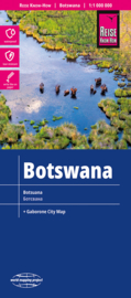 Wegenkaart Botswana | Reise Know How | 1:1 miljoen | ISBN 9783831772773