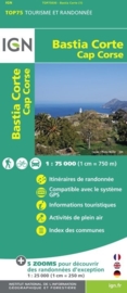 Wandelkaart - Fietskaart Bastia - Corte - Cap Corse | IGN Nr. 30 | 1:75.000  | ISBN 9782758529071