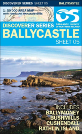 Wandelkaart Ballycastle | Discovery Northern Ireland 05 - Ordnance survey | 1:50.000 | ISBN 9781911643005