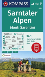 Wandelkaart Sarntaler Alpen |  Kompass 056 | 1:25.000 | ISBN 9783990447253