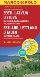 Wegenkaart Baltische Staten | Marco Polo | 1:800.000| ISBN 9783829738255