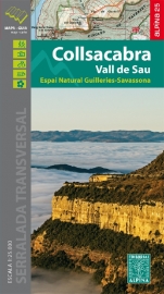 Wandelkaart Vall De Sau-Collsacabra | Editorial Alpina | Ten Noorden van Barcelona | 1:25.000 | ISBN 9788480906067