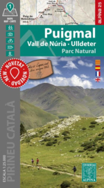 Wandelkaart Puigmal - Vall de Nuria | Editorial Alpina 46 | Oostelijke Pyreneeën | 1:25.000 | ISBN  Puigmal / Vall de Núria | ISBN 9788470111570