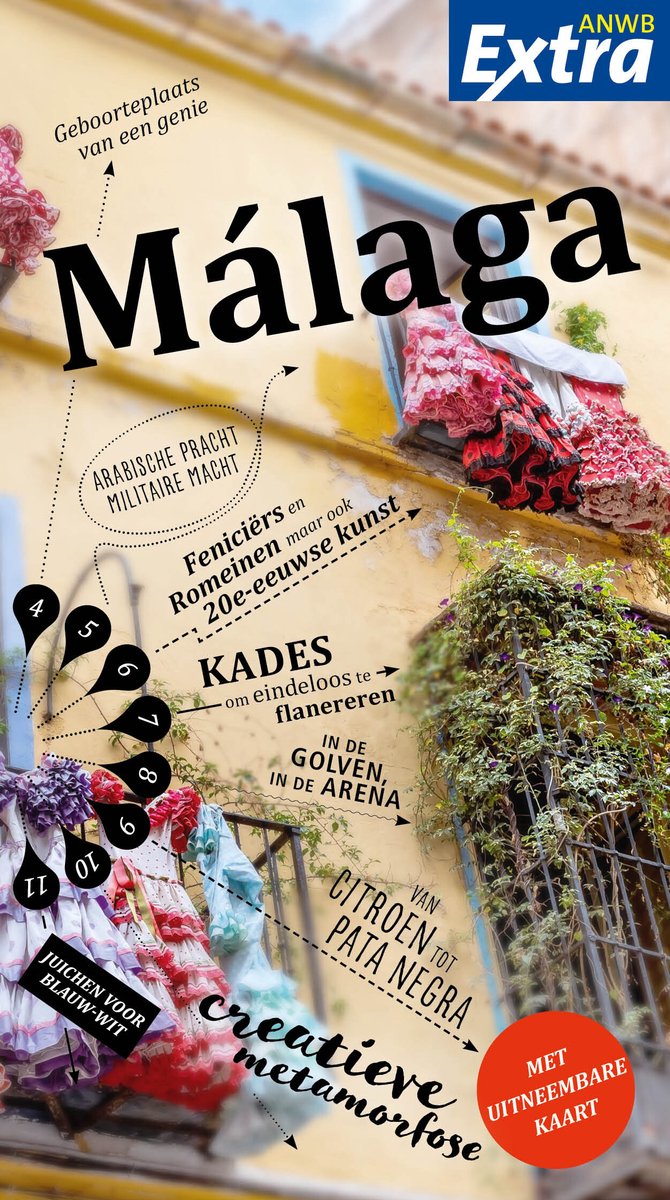 Reisgids Malaga | ANWB Extra | ISBN 9789018054687