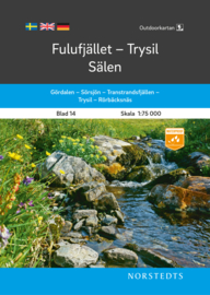 Wandelkaart Fulufjället - Trysil - Sälen | Norsteds 14 | 1:75.000 | ISBN 9789113105116