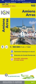 Wegenkaart - Fietskaart Amiens-Arras | IGN 103 | ISBN 9782758543565