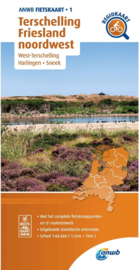 Fietskaart Terschelling - Friesland Noordwest | ANWB 1 | 1:66.666 |  ISBN 9789018047023