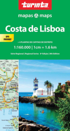 Autokaart-Fietskaart Lissabon Kuststreek | Turinta nr. 4 | 1:160.000 | ISBN 9789895560967