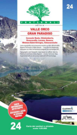 Wandelkaart Valle Orco - Gran Paradiso | Fraternali editore 24 | 1:25.000 | ISBN 9788897465355