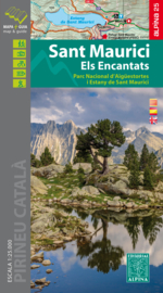 Wandelkaart Sant Maurici | Editorial Alpina | 1:25.000 | ISBN 9788480907347