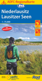 Fietskaart Niederlausitz - Lausitzer Seen | ADFC - BVA regionalkarte | 1:75.000 | ISBN 9783969900246