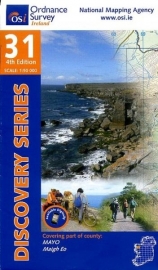 Wandelkaart Ordnance Survey / Discovery series | Mayo 31 | ISBN 9781912140558