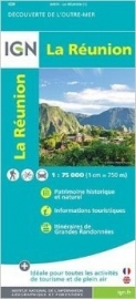 Wegenkaart - Wandelkaart La Reunion | IGN | 1:75.000 | ISBN 9782758534488