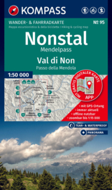 Wandelkaart Valle di Non/Nonstal | Kompass 95 | 1:50.000 | ISBN 9783991545279