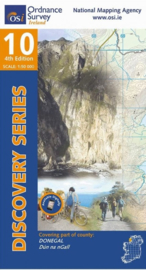 Wandelkaart Ordnance Survey / Discovery series | Donegal SW 10 | ISBN 9781912140053