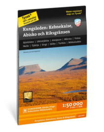 Kungsleden: Kebnekaise, Abisko & Riksgränsen | Calazo Verlag | 1:50.000 | ISBN 9789188335302