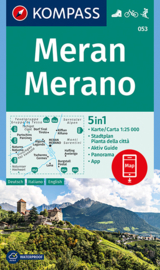 Wandelkaart Meran / Merano | Kompass 053 | 1:25.000 | ISBN 9783990444603