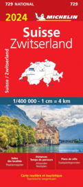 Wegenkaart Zwitserland 2024 | Michelin | 1:400.000 | ISBN 9782067262904