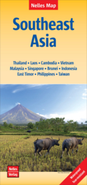 Landkaart Zuidoost Azië - Southeast Asia | Nelles | 1:4,5 miljoen | ISBN 9783865744838