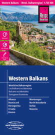 Wegenkaart Westelijke Balkan - Westliche Balkanregion | 1:725.000 | Reise Know-How Verlag | ISBN 9783831774890