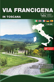 Wandelkaart Via Francigena Toscane | Global Map  | 1:50.000 | ISBN 8052275704772