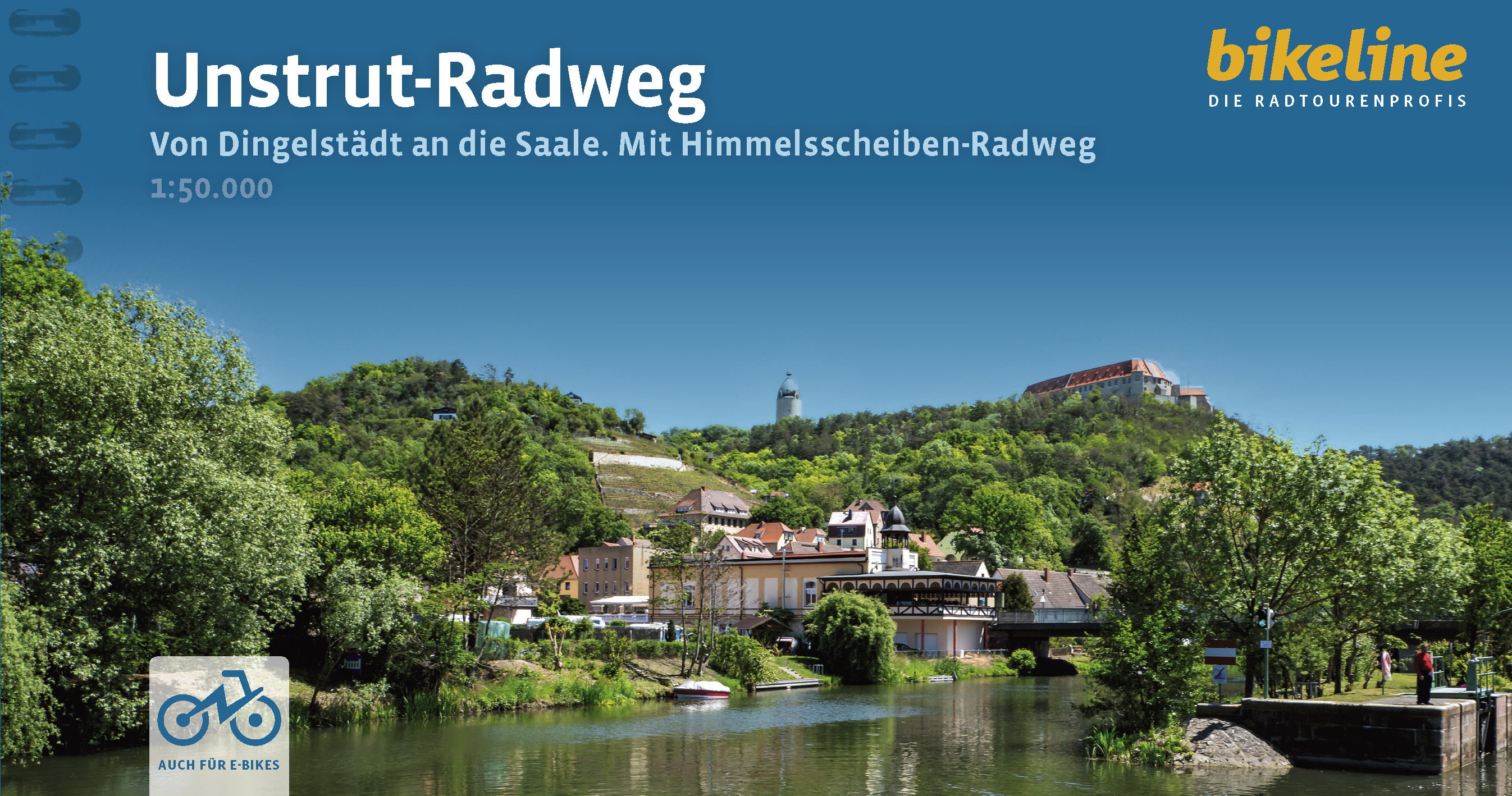 Fietsgids Unstrut Radweg - 327 km | Bikeline | Fietsen in Thüringen | ISBN 9783711102850